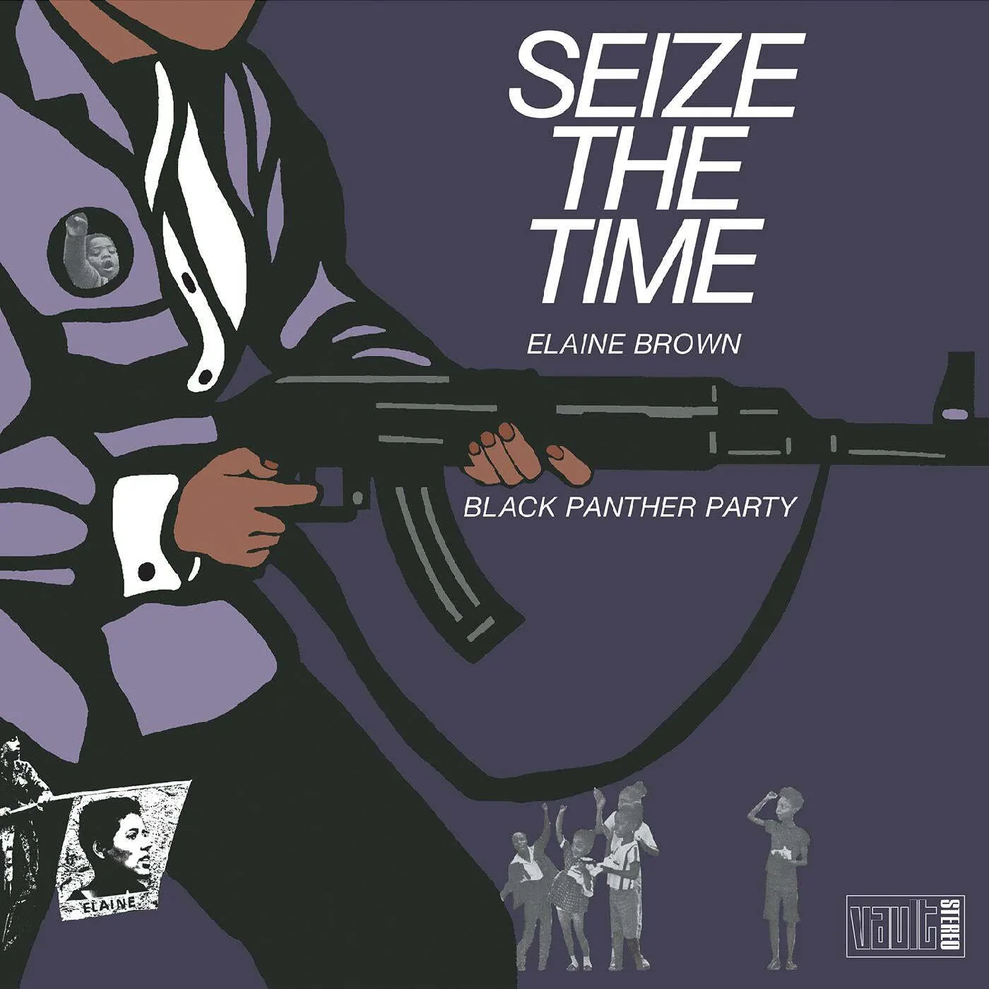 Виниловая пластинка Elaine Brown / Black Panther Party – Seize The Time (Релиз 1969)