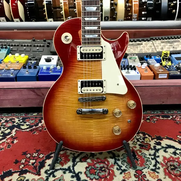 Электрогитара Gibson Les Paul Classic HH Cherry Burst w\case USA 2015