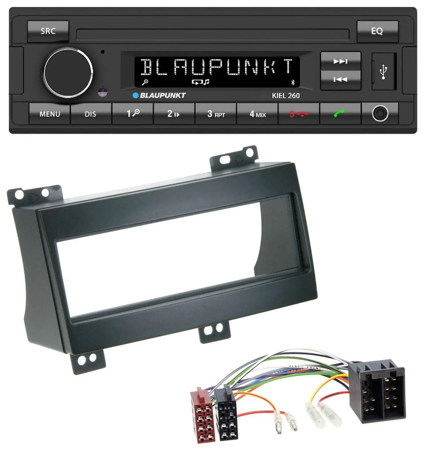 Blaupunkt USB DAB Bluetooth MP3 Autoradio für Kia Ceed (2007-2009)