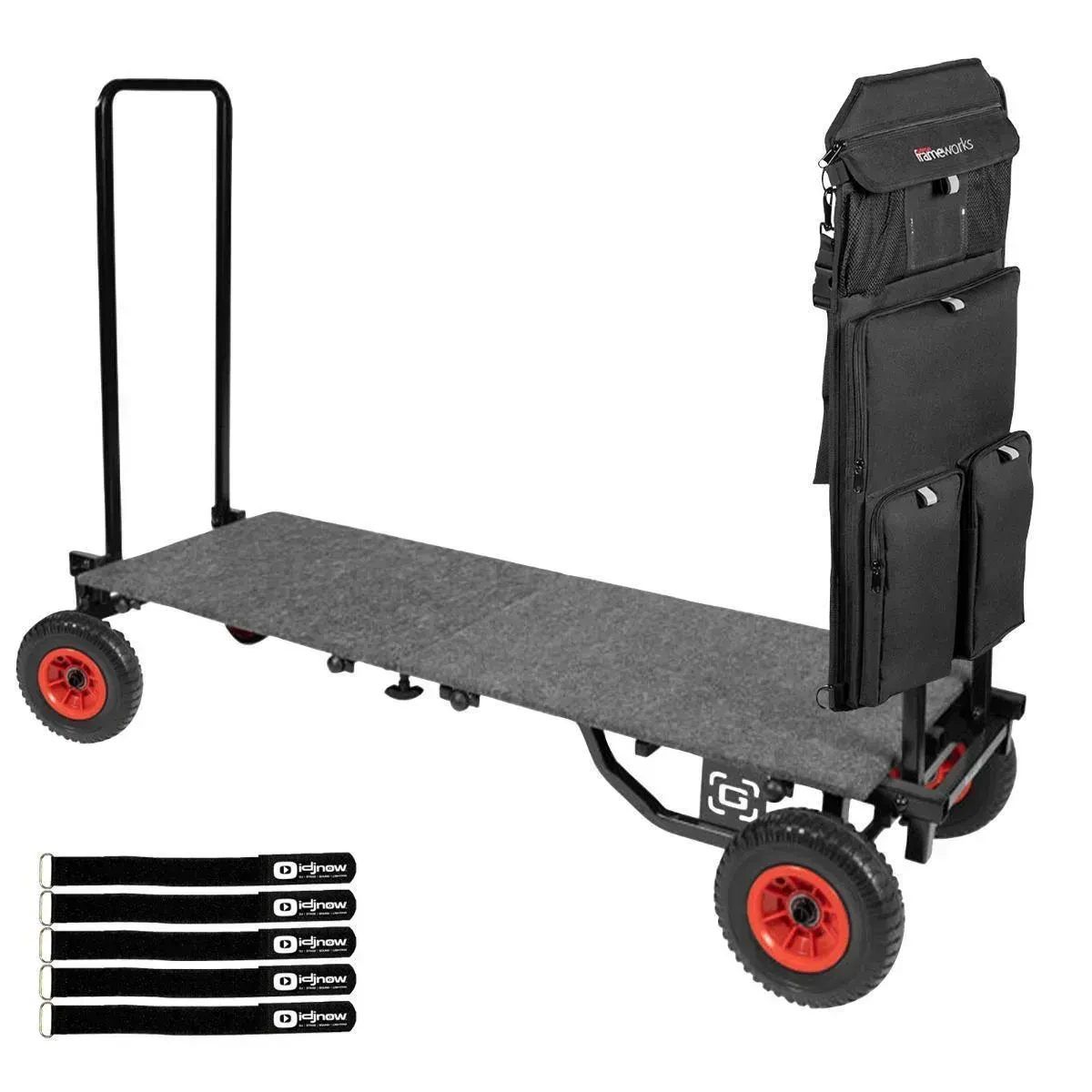Gator Cases GFW-UTL-CART52AT All-Terrain Transport Cart with Accessory Bag