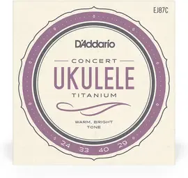 Струны для укулеле концерт D'Addario EJ87C