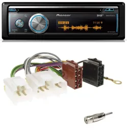 Pioneer MP3 DAB USB CD Bluetooth Autoradio für Nissan Almera N15 (1995-2000)