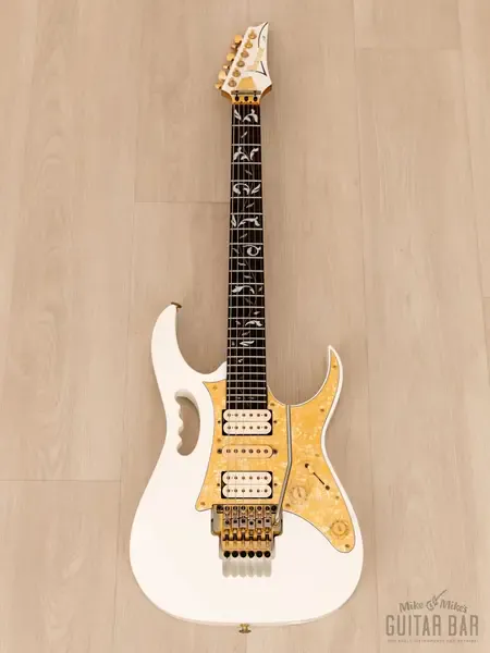 Электрогитара Ibanez JEM7V Steve Vai Signature White Japan 1994 w/Case