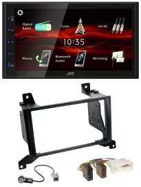 JVC USB Bluetooth MP3 DAB 2DIN Autoradio für Hyundai Santa Fe CM 09-12
