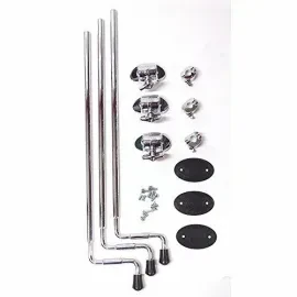 Ножки для барабана DW DRSPFLT3CR2 Chrome (3 штуки)