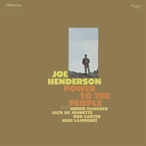 Joe Henderson - Power To The People [Jazz Dispensary Top Shelf] NEW Vinyl
