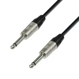 Патч-кабель инструментальный Adam Hall K4IPP0030 Black 0.3 м