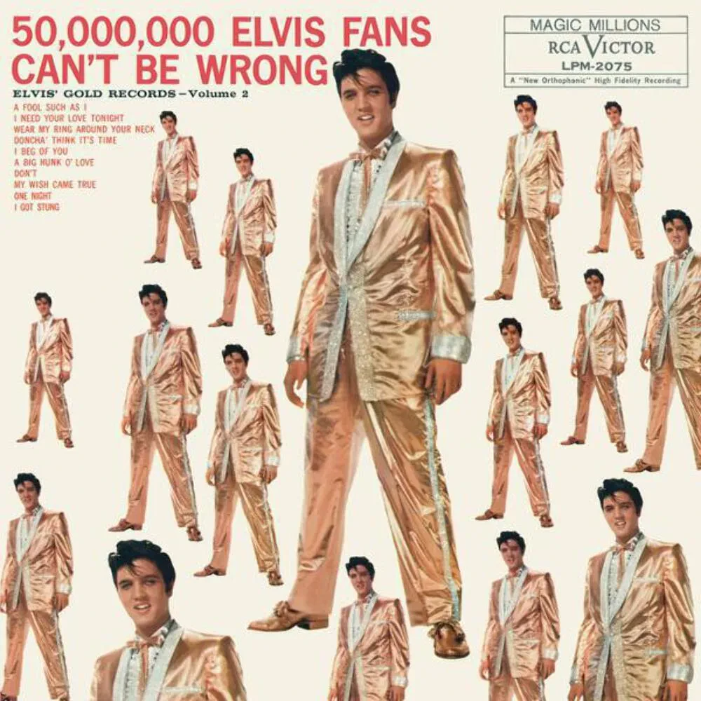 Виниловая пластинка Elvis Presley – 50,000,000 Elvis Fans Can't Be Wrong (Elvis' Gold Records, Vol.