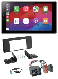 Pioneer MP3 USB DAB Bluetooth 2DIN Autoradio für BMW X5 (E53 2000 2002)