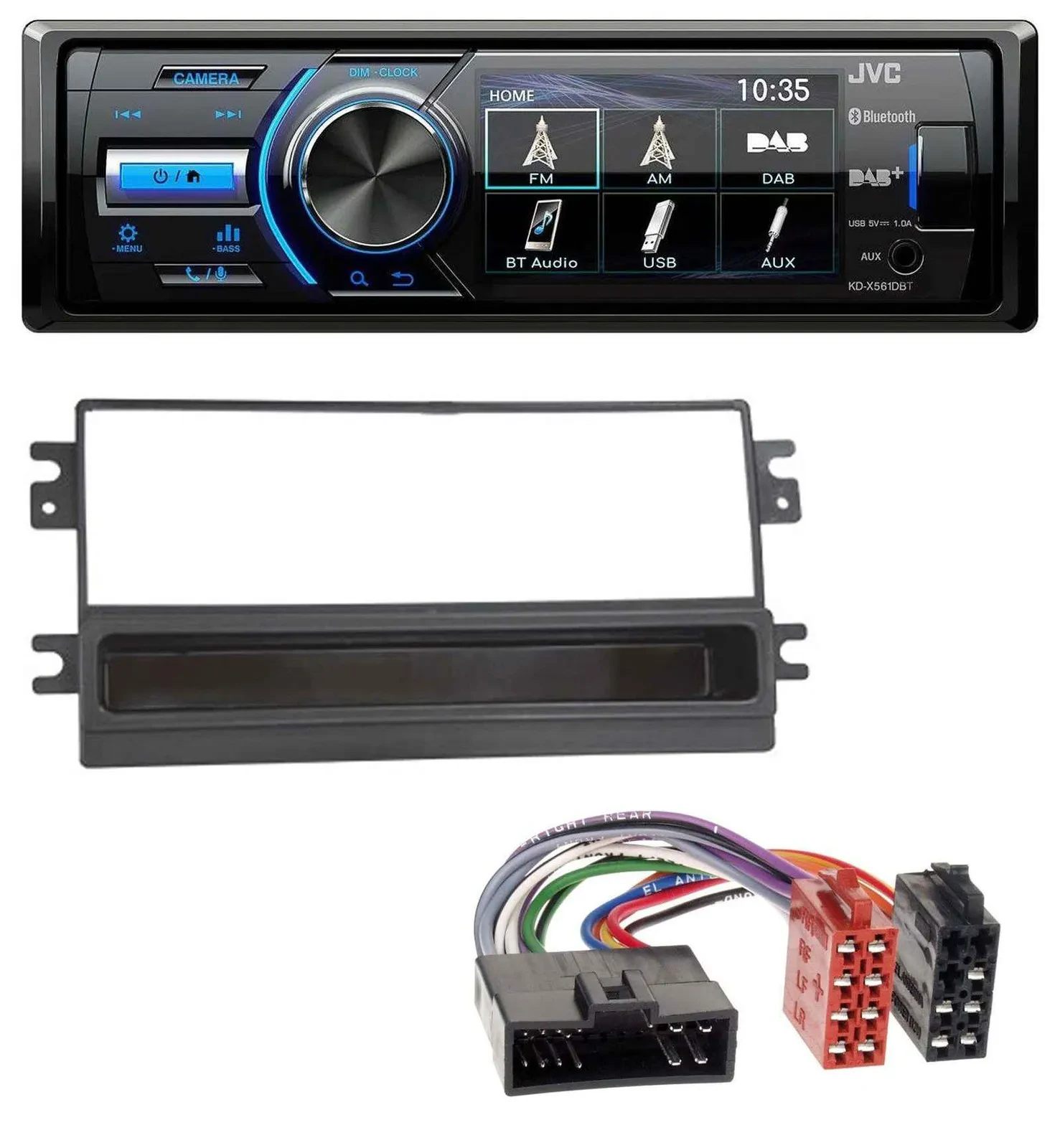 JVC Bluetooth MP3 USB DAB Autoradio für Kia Clarus Carens FL Carnival Sportage b