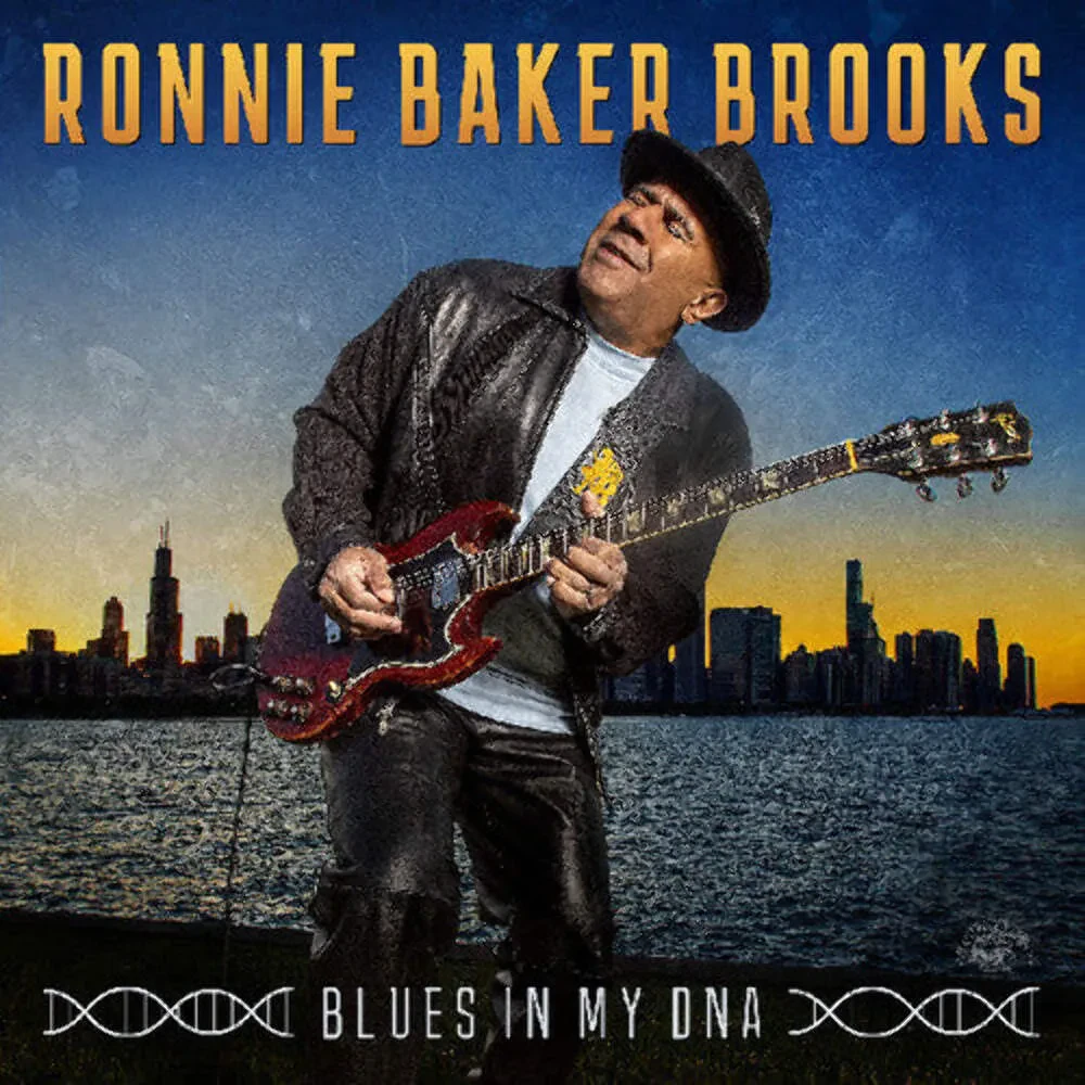 Ronnie Baker Brooks - Blues In My Dna [Blue Vinyl] NEW Vinyl