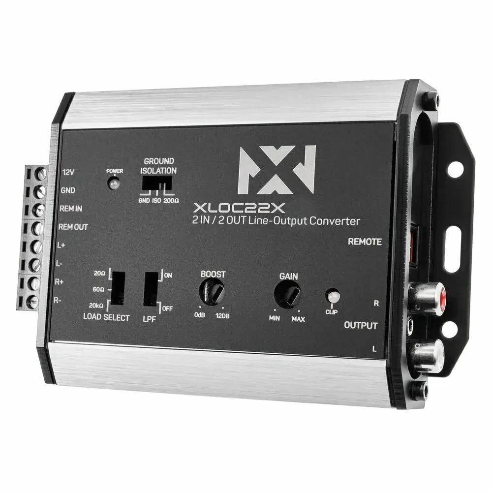 Линейный преобразователь NVX XLOC22X активный, 2 канала, 2 входа/2 выхода, до 40 В