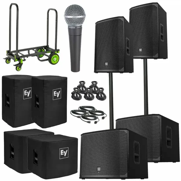 Electro-Voice EKX-15P 15" Powered Speakers with 18" Subwoofers