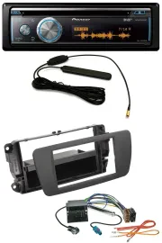 Автомагнитола для Seat Ibiza (с 2012) Pioneer CD/USB/Bluetooth/DAB, MP3, цвет серый (Tuam Grey)