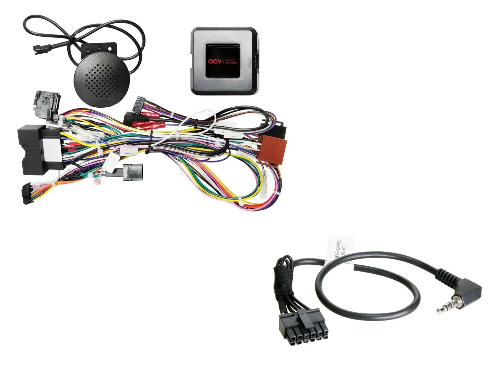 Connects2 CAN-Bus- Lenkradadapter für Ford Fiesta 2008 06/2010 Clarion 42-FO-804