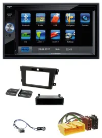 Blaupunkt SD Bluetooth 2DIN MP3 USB AUX Autoradio für Mazda CX-7 (2008-2010)