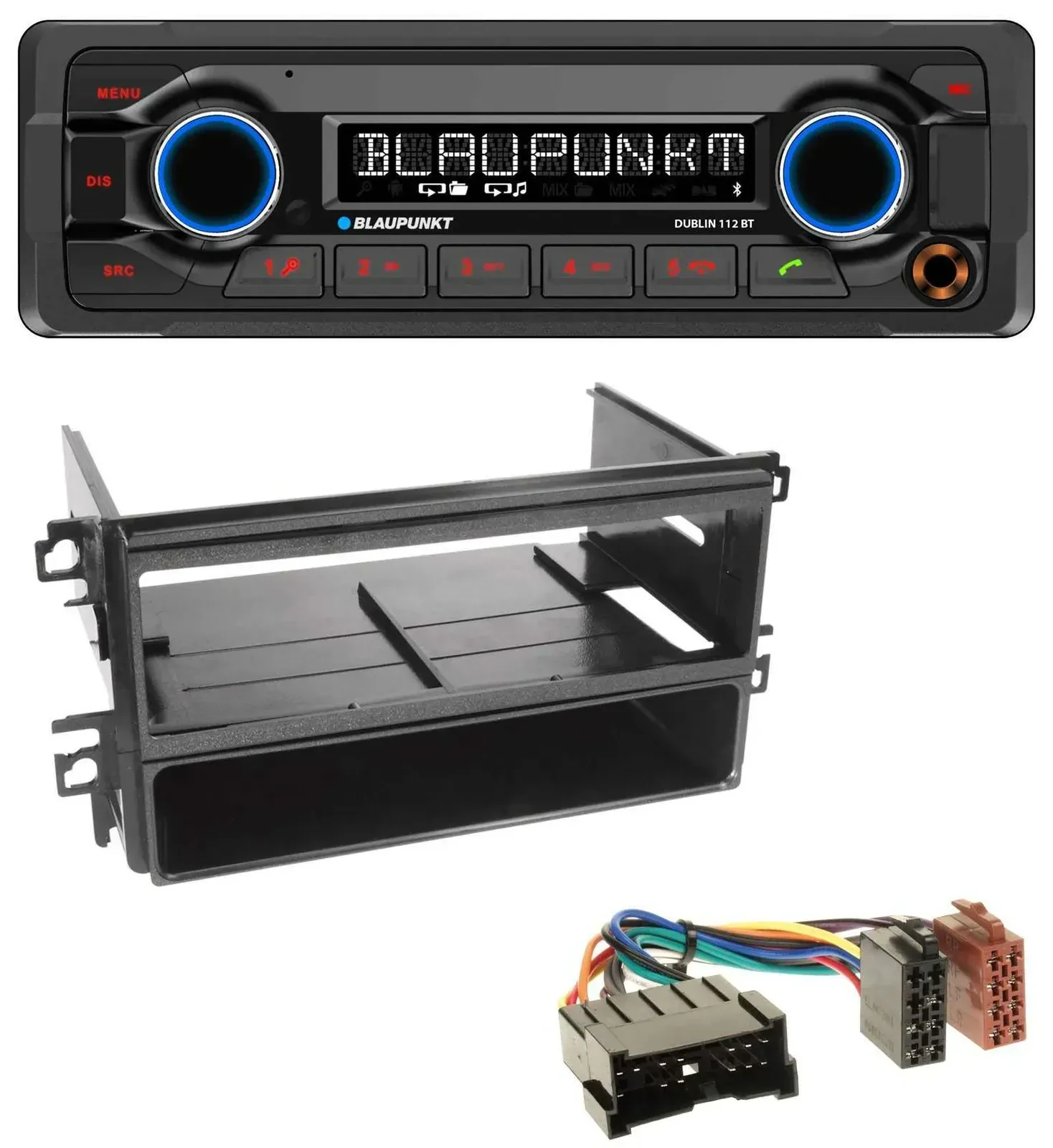 Blaupunkt MP3 Bluetooth USB AUX Autoradio für Hyundai Santa Fe Sonata bis 05