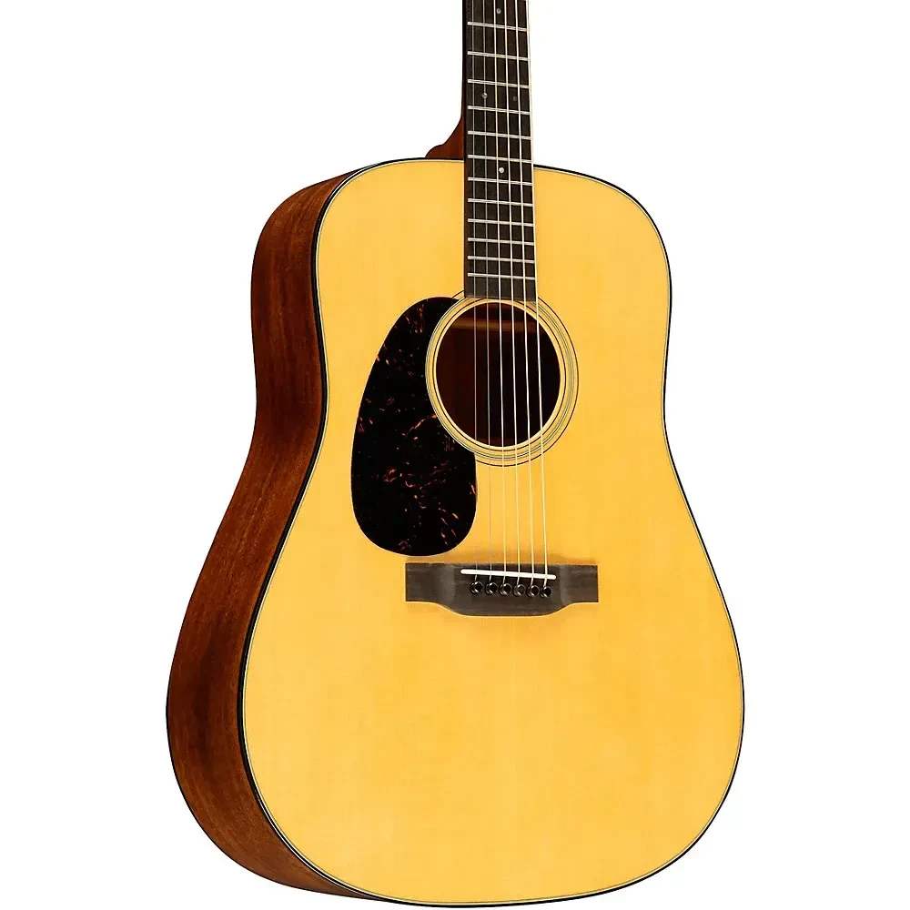 Martin D-18 Standard Dreadnought Left-Handed Acoustic Guitar Natural