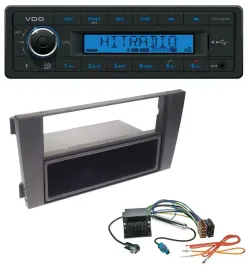 VDO Bluetooth AUX USB MP3 Autoradio für Audi A6 01-05 C5 Symphony Quadlock