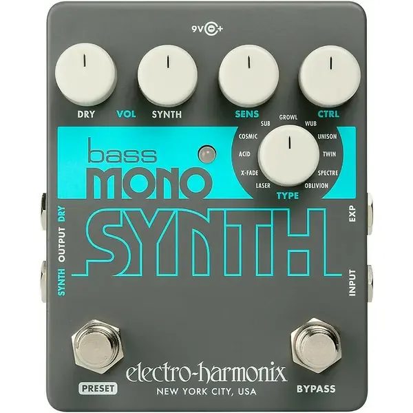 Педаль эффектов для бас-гитары Electro-Harmonix Bass Mono Synth