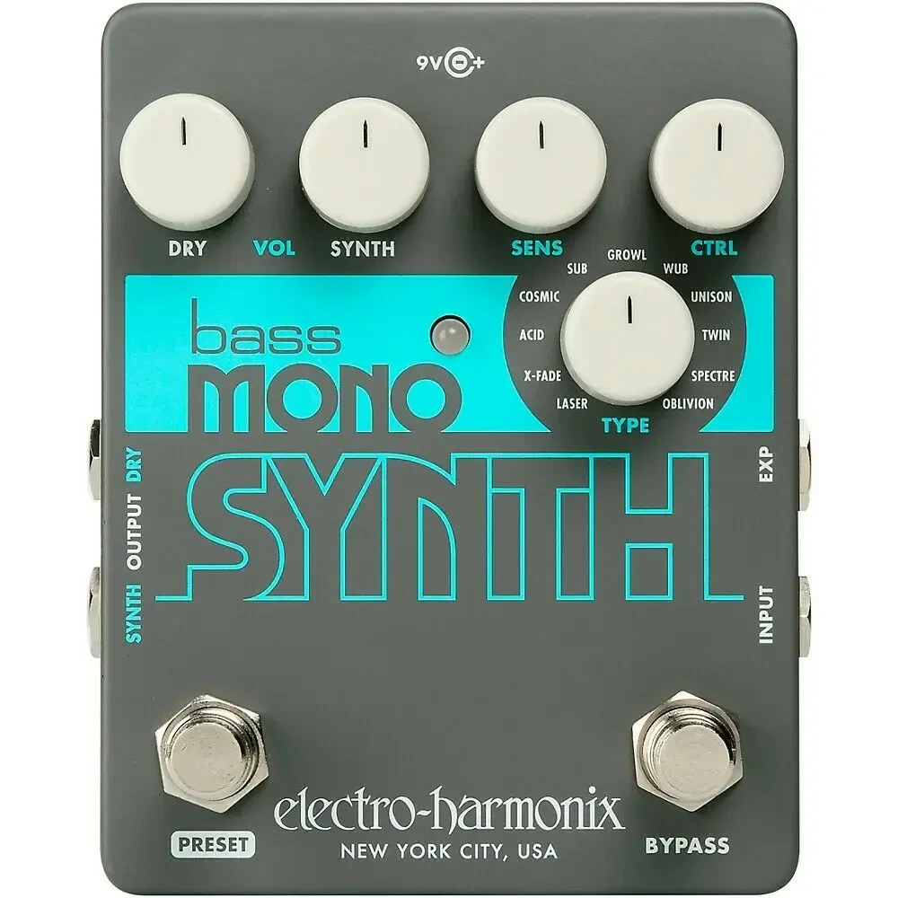 Педаль эффектов для бас-гитары Electro-Harmonix Bass Mono Synth