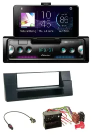 Автомагнитола для BMW X5 E53 и 5-й серии E39 Pioneer 1 DIN, USB, MP3, Bluetooth, DAB, Quadlock