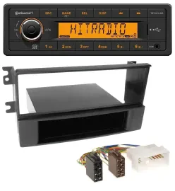 Continental 1DIN USB AUX MP3 Autoradio für Kia Sorento (ab 2006)
