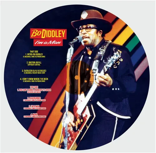 Виниловая пластинка Bo Diddley - I'm A Man - Live '84 [New Vinyl LP] Ltd Ed, Picture Disc