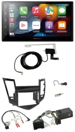 Pioneer Lenkrad USB Bluetooth DAB 2DIN Autoradio für Chevrolet Cruze 05/2009-201