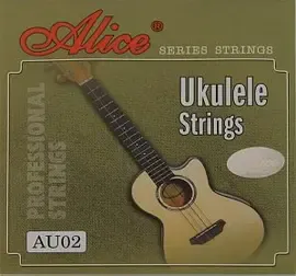 Комплект струн для укулеле сопрано Alice AU02