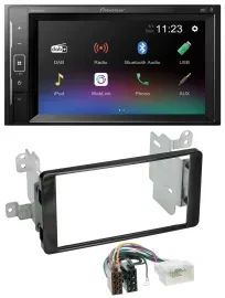 Pioneer DAB MP3 2DIN Bluetooth USB Autoradio für Mitsubishi Outlander ab 2012