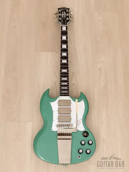 Электрогитара Gibson Kirk Douglas Signature SG Custom Inverness Green USA 2021 w/ Case