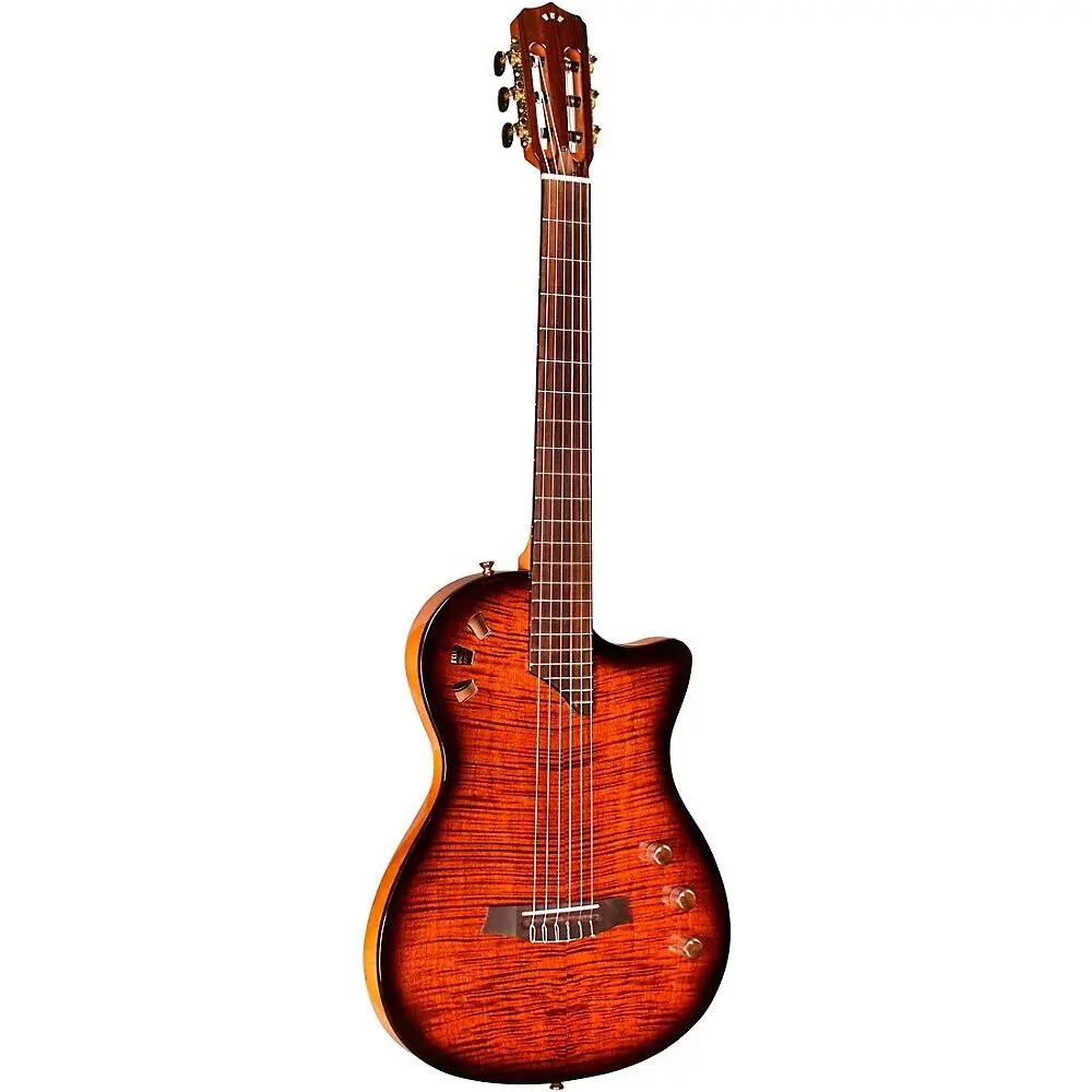 Cordoba Stage Nylon-String Acoustic-Electric Guitar Edge Burst купить в  SKIFMUSIC | 538374