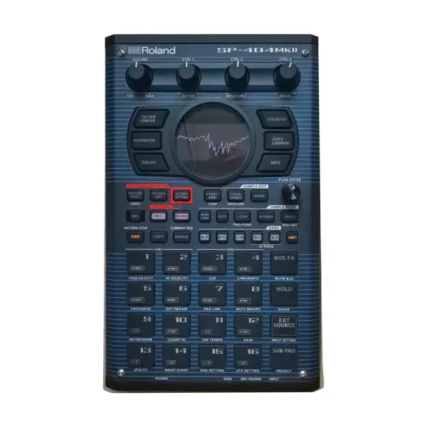 Защитная накладка для музыкального оборудования Xpowers Design SP-404 MKII Oberheim DMX Style