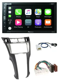 Автомагнитола для Toyota Yaris (2007–2011) Pioneer 2 DIN, DVD, DAB, Bluetooth, USB, MP3