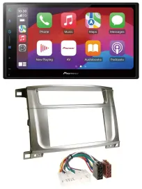 Pioneer DAB USB MP3 Bluetooth 2DIN Autoradio für Lexus LX-470 (2003-2007)