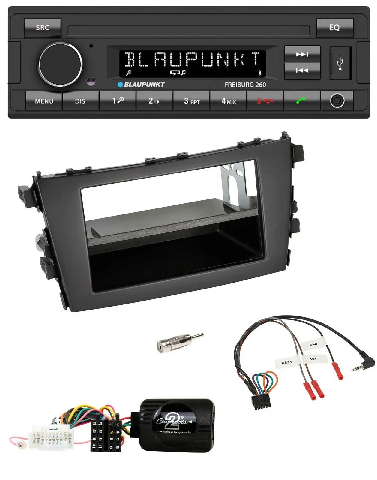 Автомагнитола Blaupunkt Bluetooth MP3 USB для Suzuki Celerio LF (с 2014)