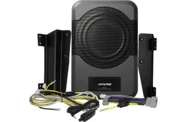 2011-Up Jeep Wrangler JK Alpine PWE-S8-WRA Underseat Subwoofer
