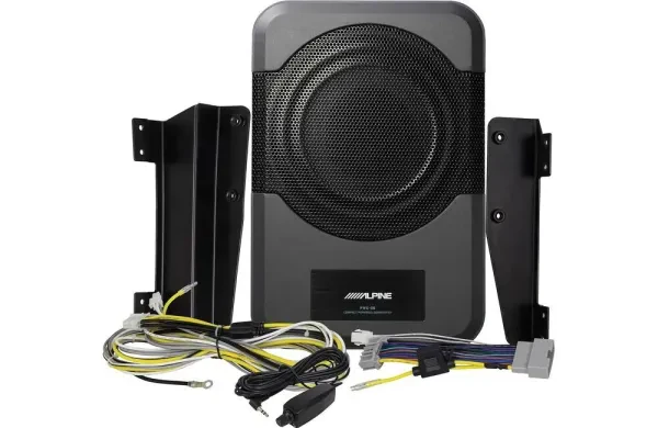 2011-Up Jeep Wrangler JK Alpine PWE-S8-WRA Underseat Subwoofer