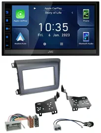 JVC DAB Bluetooth MP3 USB 2DIN Autoradio für Honda Civic US Modelle 2012-2015