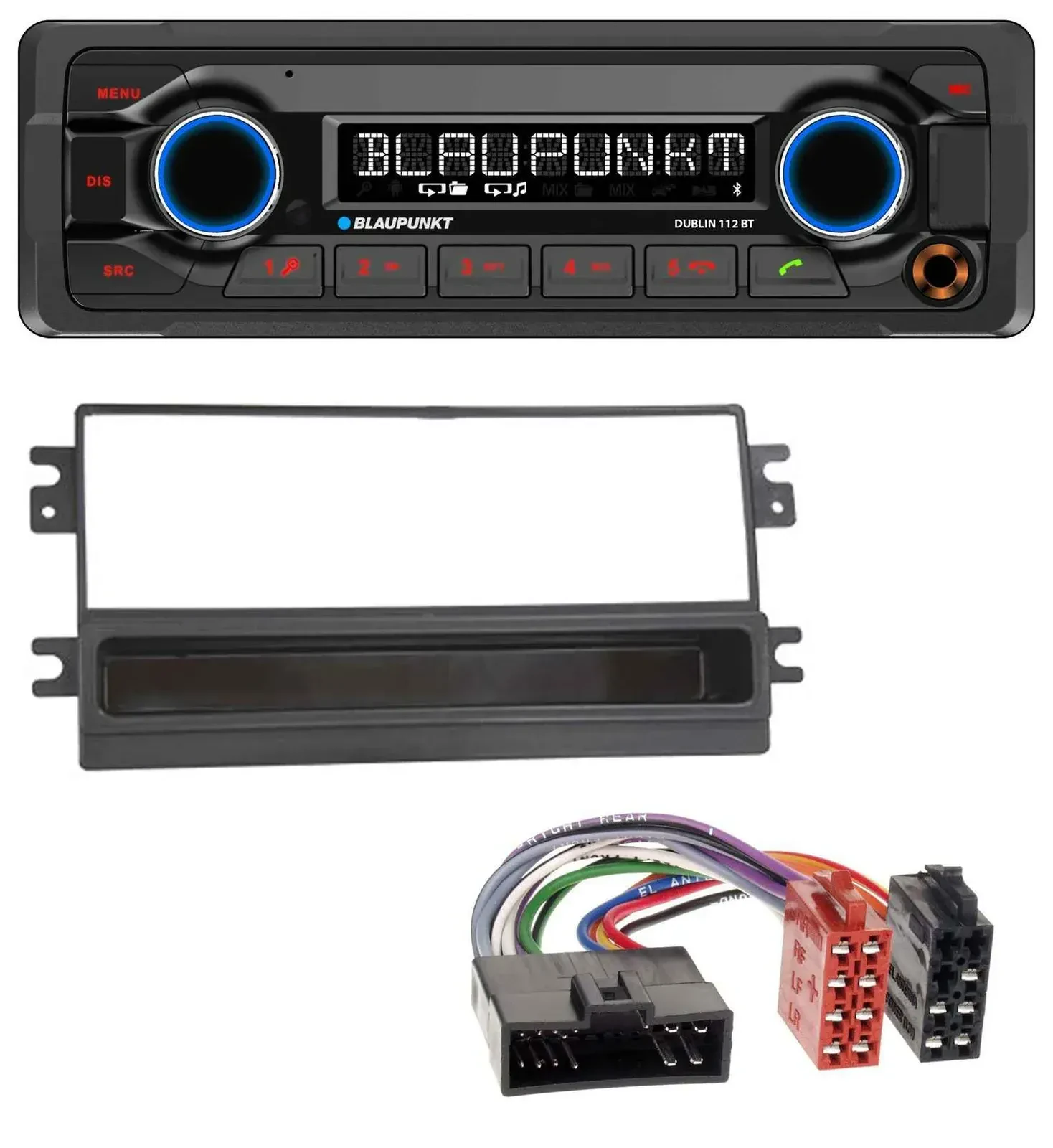 Blaupunkt MP3 Bluetooth USB AUX Autoradio für Kia Clarus Carens FL Carnival Spor