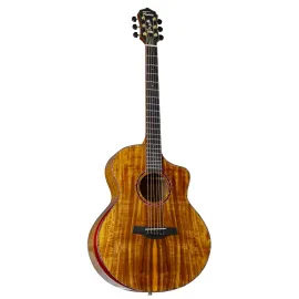 Westerngitarre Akustik Elektroakustisch Grand Auditorium Cutaway Natural Koa