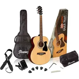 Акустическая гитара Ibanez IJVC50 Jampack Grand Concert Acoustic Guitar Pack Natural