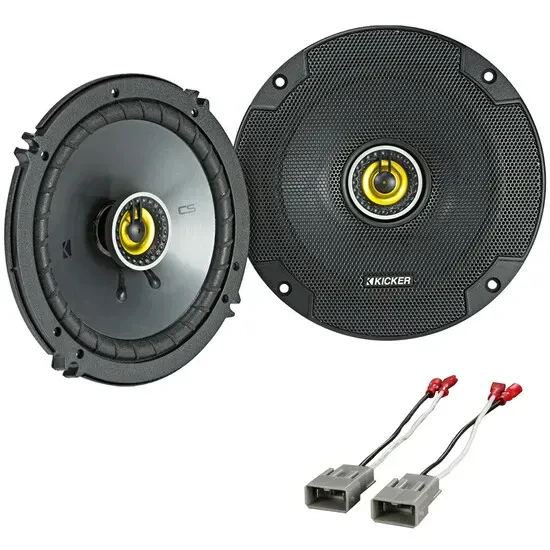 Динамики для автомобиля Kicker (набор) для Acura TL 2004–2008, передние двери