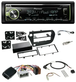 Pioneer DAB USB MP3 Lenkrad CD Autoradio für Honda Insight ZE2 2009-2013