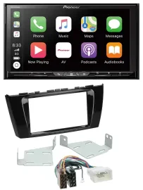 Pioneer 2DIN MP3 USB DAB DVD Bluetooth Autoradio für Mitsubishi Mirage SpaceStar