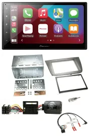 Pioneer USB Lenkrad DAB 2DIN Bluetooth Autoradio für Seat Altea Altea XL Toledo