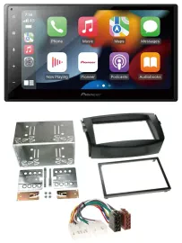 Автомагнитола для Toyota RAV4 (2006–2013) Pioneer DAB, Bluetooth, 2DIN, USB, MP3