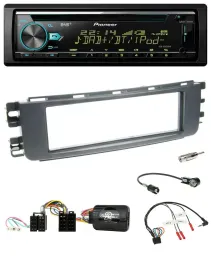 Автомагнитола для Smart ForFour (2004–2006, W454) Pioneer DAB, CD, USB, Bluetooth