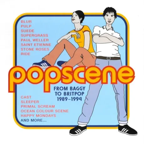 VARIOUS ARTISTS - Popscene (From Baggy To Britpop 1989-1994) (4CD, Box)